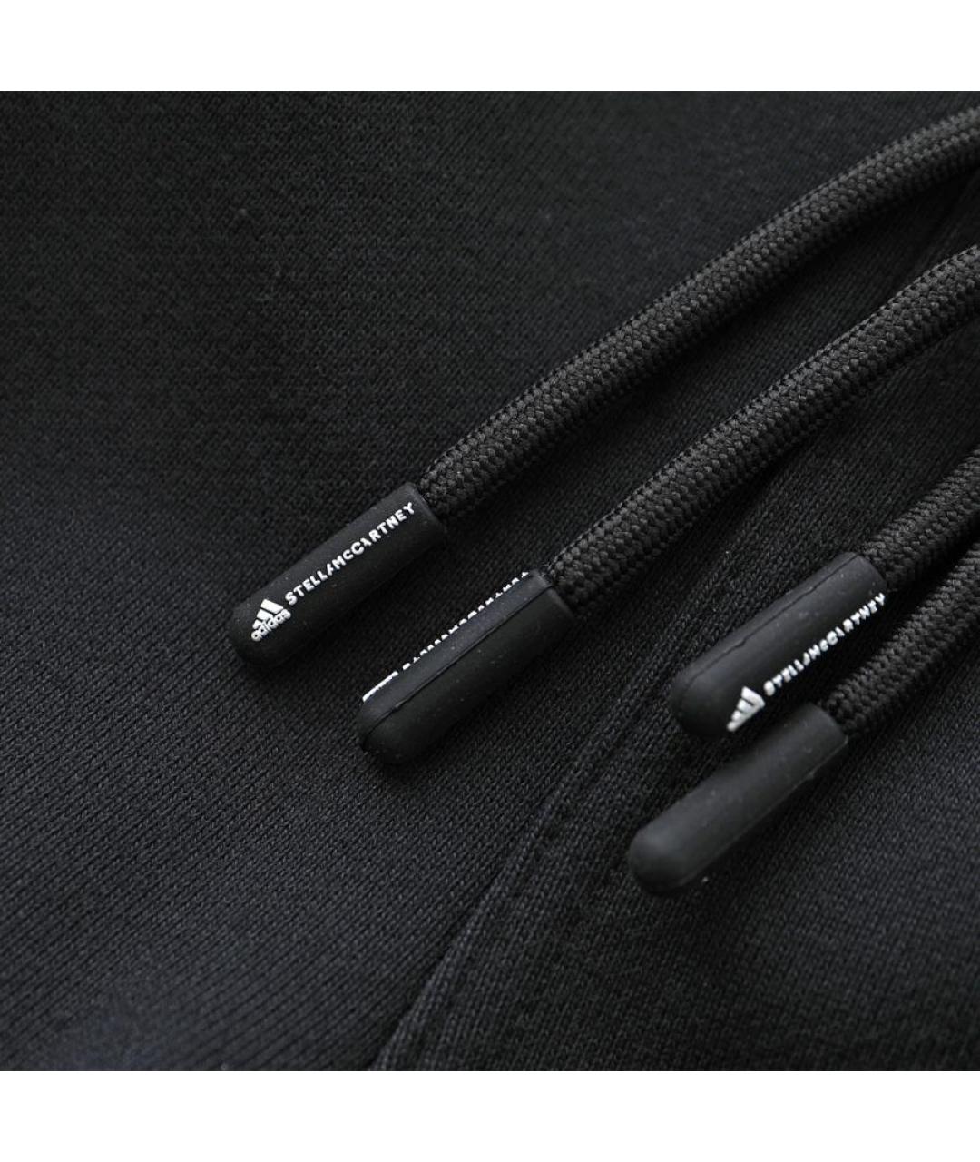 ADIDAS BY STELLA MCCARTNEY Черные хлопковые спортивные брюки и шорты, фото 7