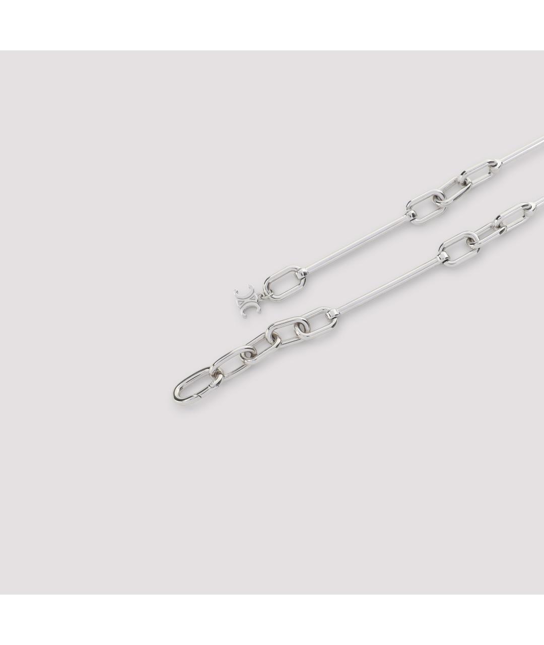 CELINE Серебряная металлическая цепочка/подвеска, фото 4