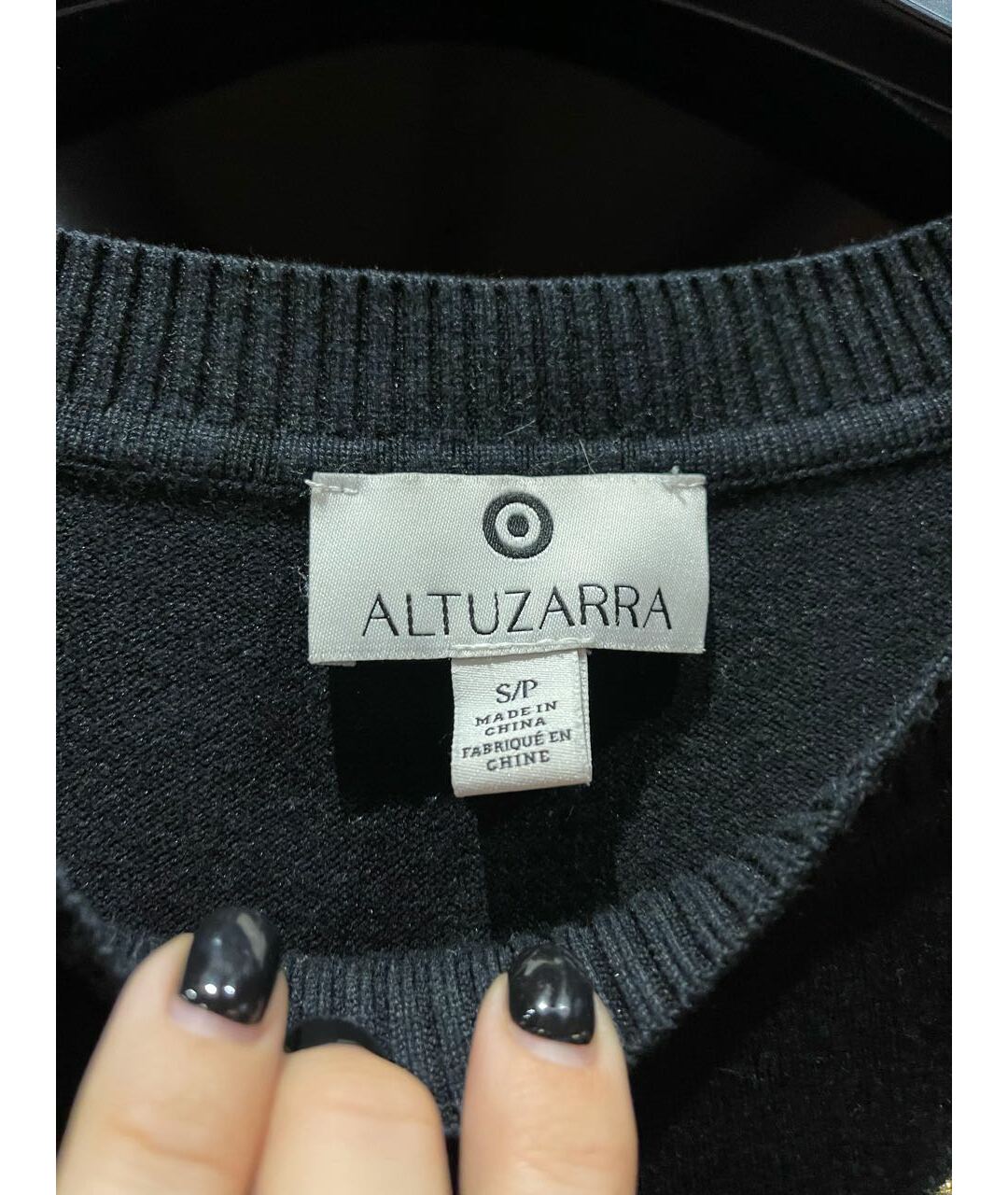 ALTUZARRA Черный джемпер / свитер, фото 2