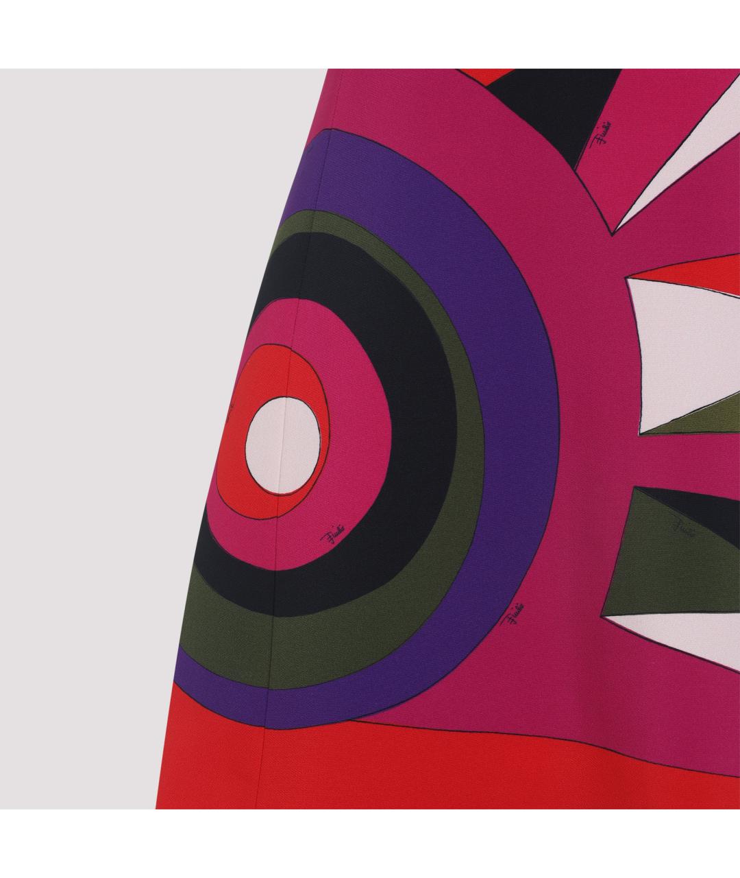 PUCCI Мульти ацетатное коктейльное платье, фото 5