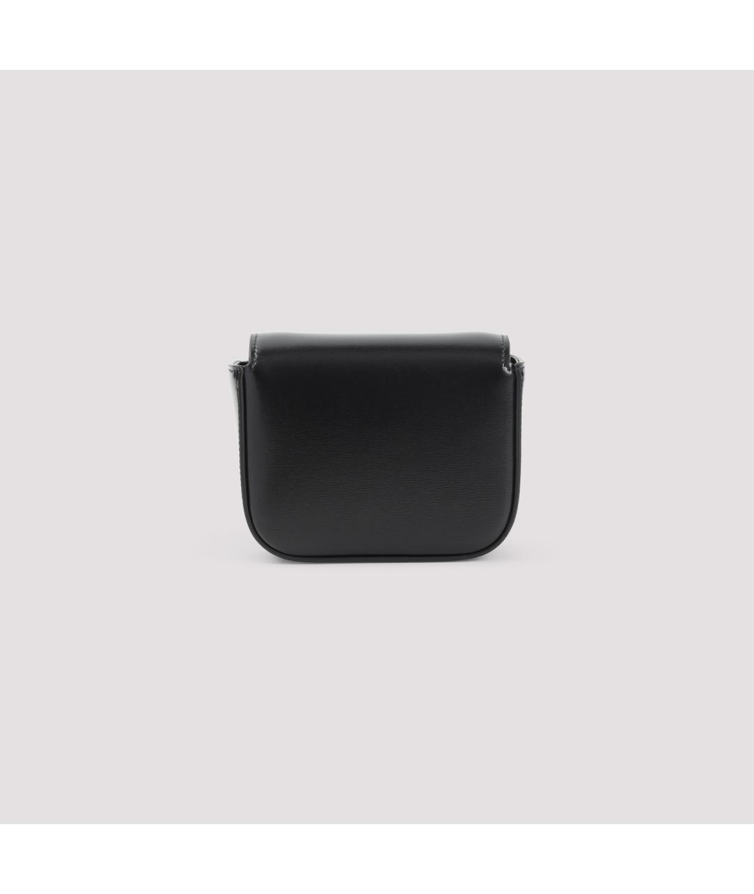 CELINE Черная кожаная сумка через плечо, фото 4