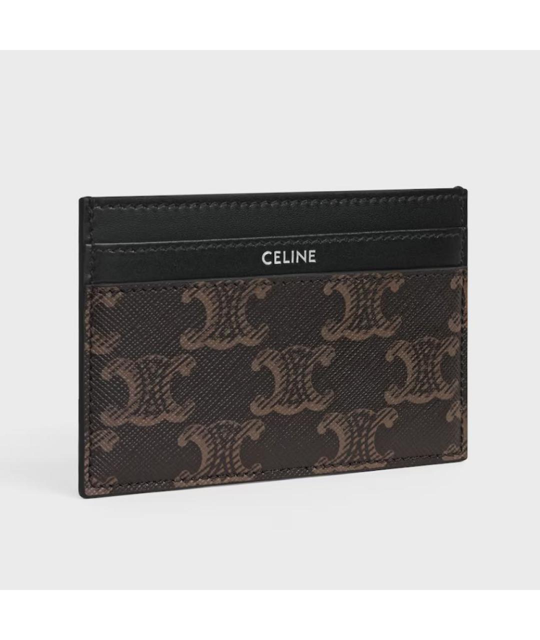 CELINE Черный кардхолдер, фото 2