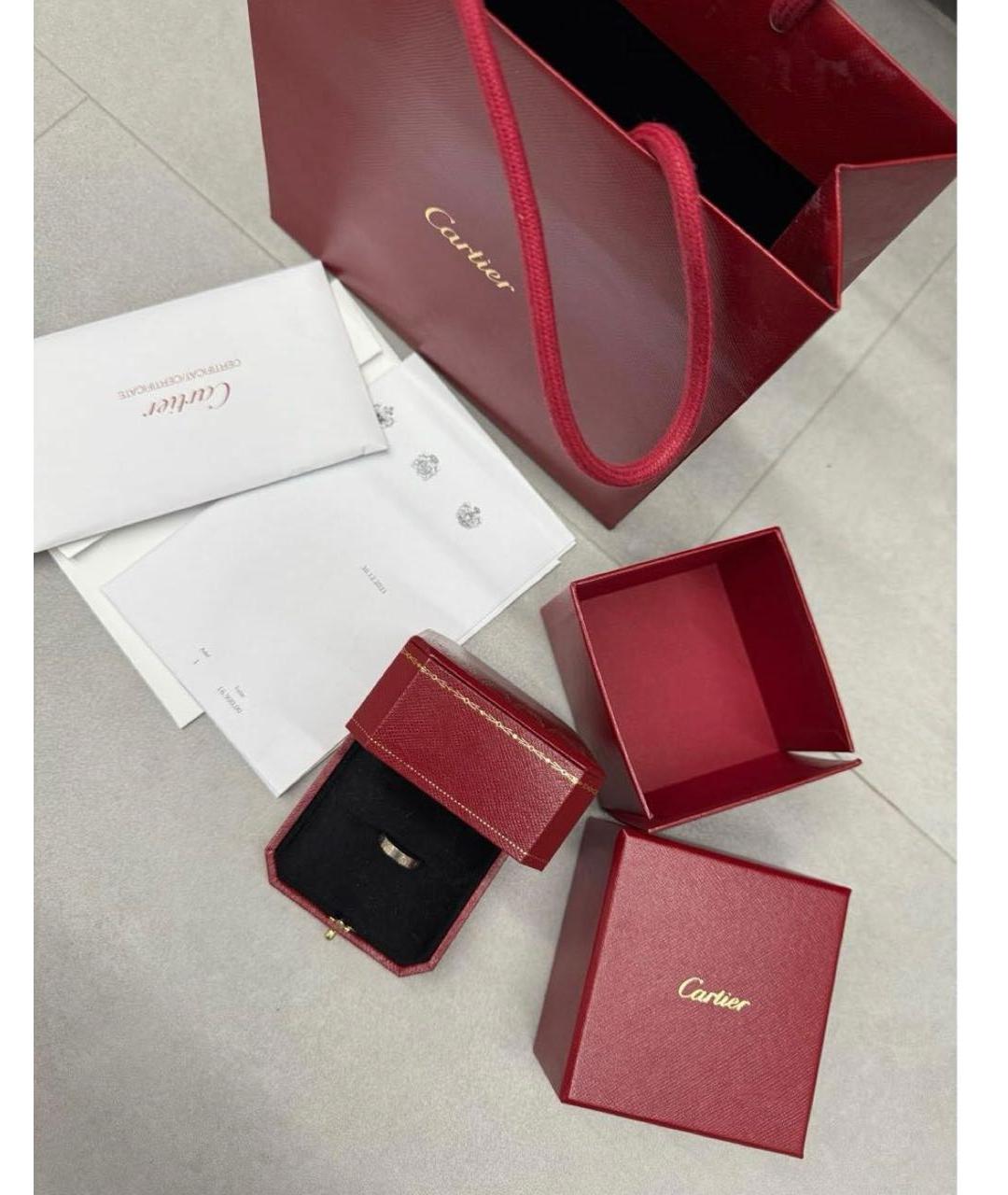 CARTIER Белое кольцо из белого золота, фото 5