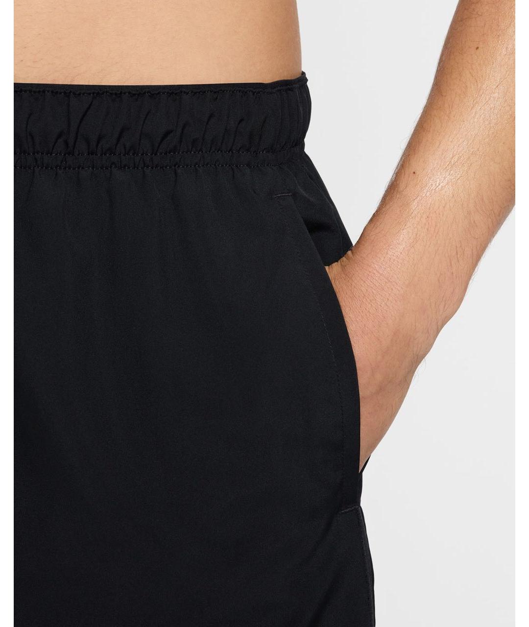 NIKE Черные полиэстеровые шорты, фото 6