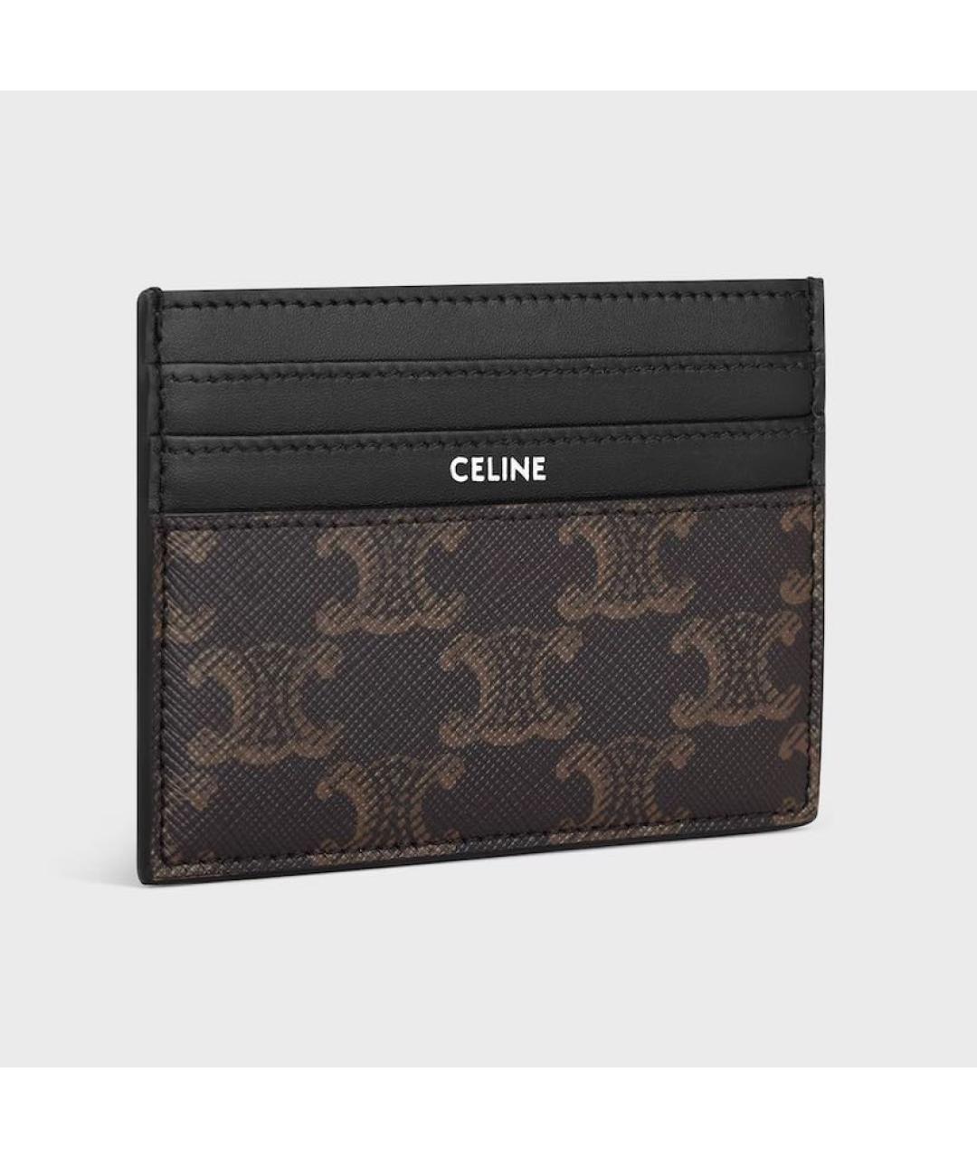 CELINE Черный кардхолдер, фото 2