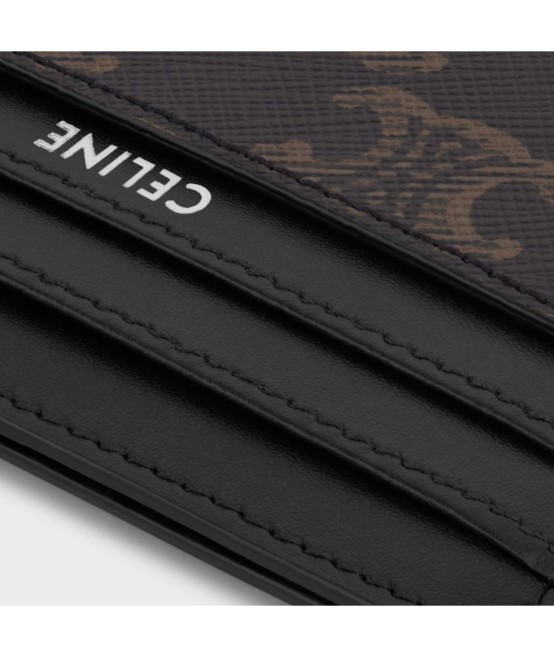 CELINE Черный кардхолдер, фото 4