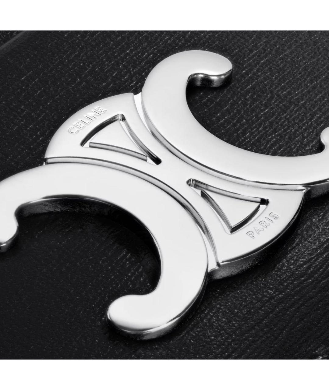 CELINE Черный кожаный кардхолдер, фото 4