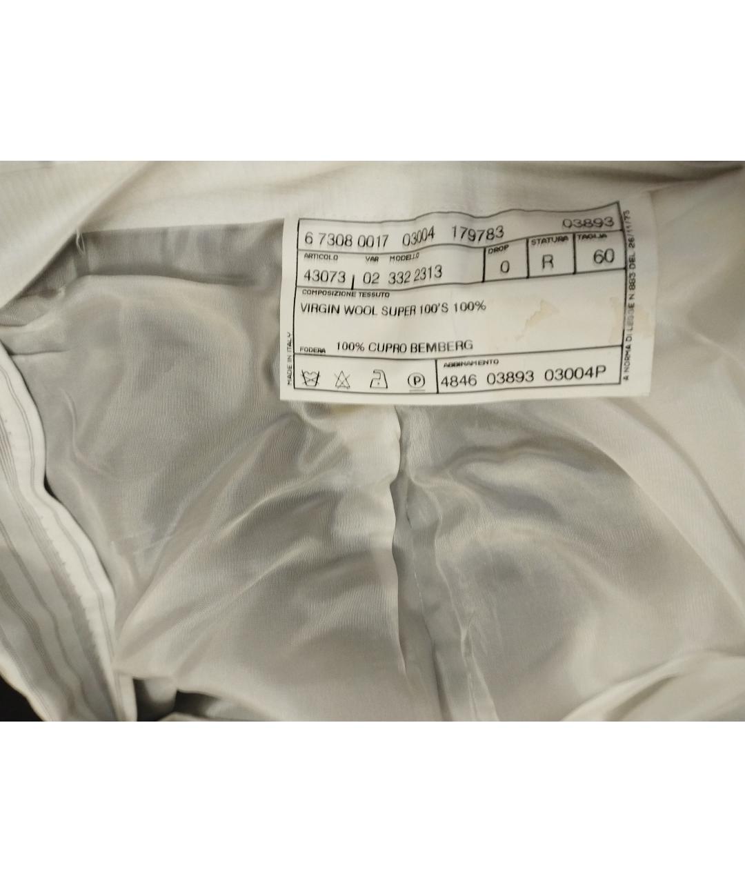 PAL ZILERI Темно-синий классический костюм, фото 7