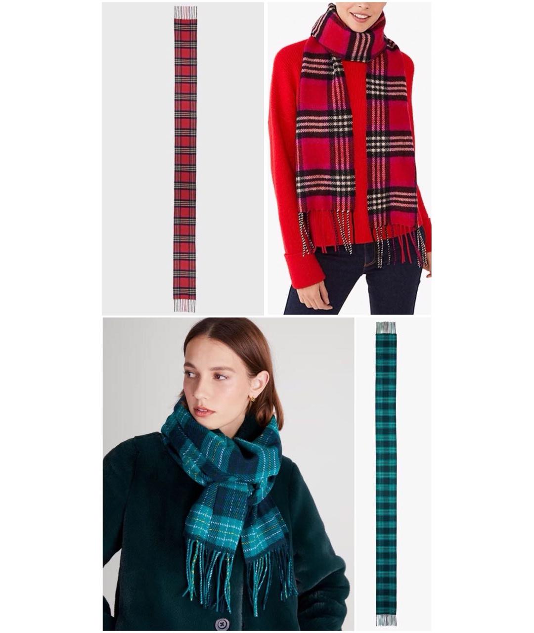 KATE SPADE Мульти шерстяной шарф, фото 7