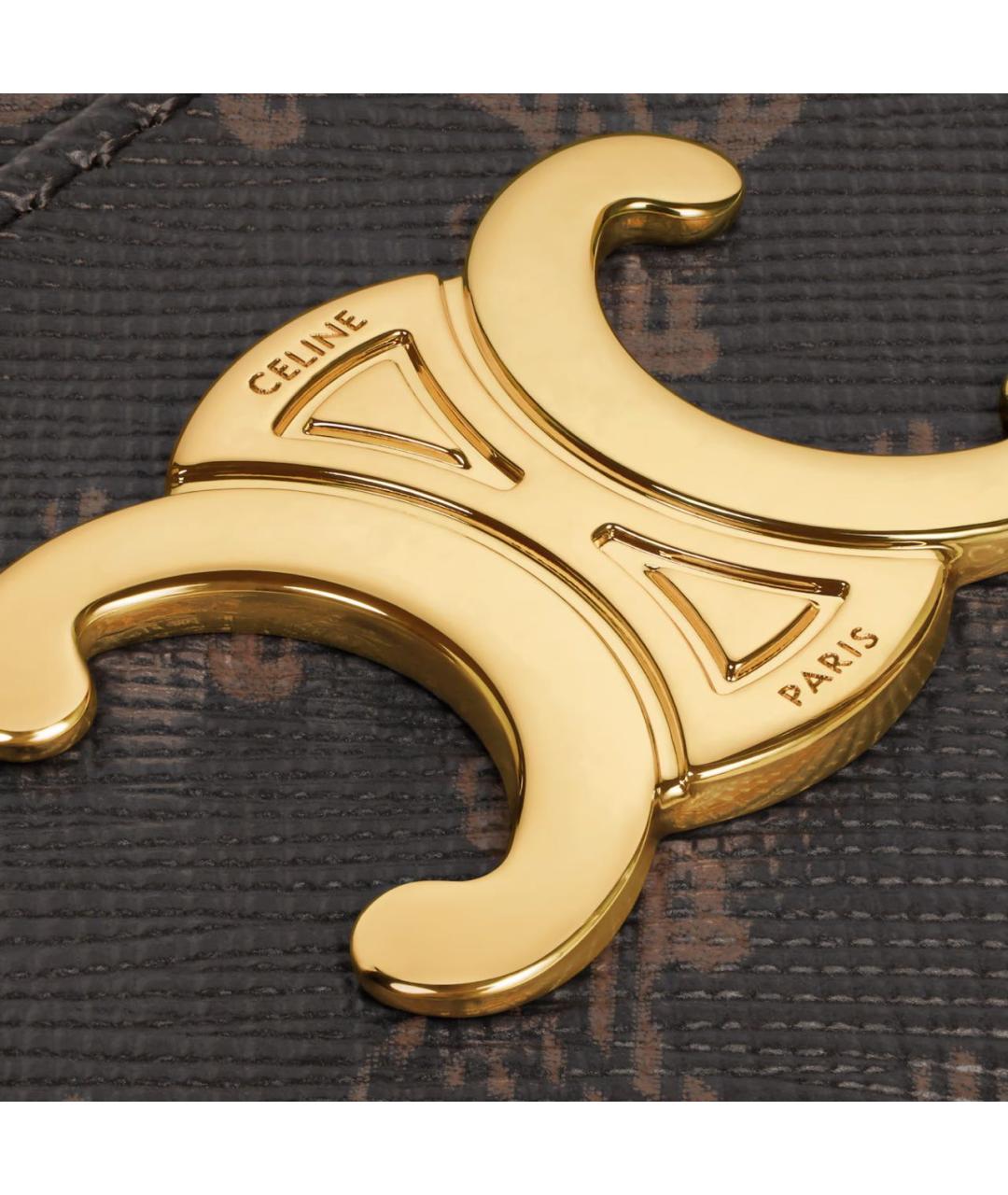 CELINE Коричневый кардхолдер, фото 4