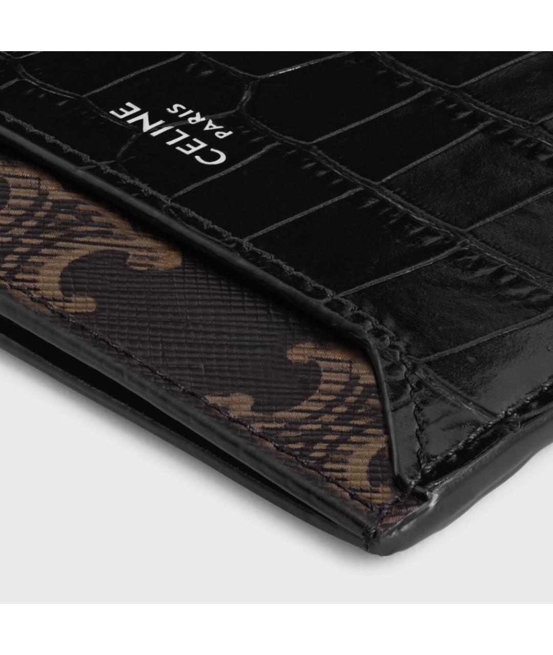 CELINE Черный кардхолдер, фото 4