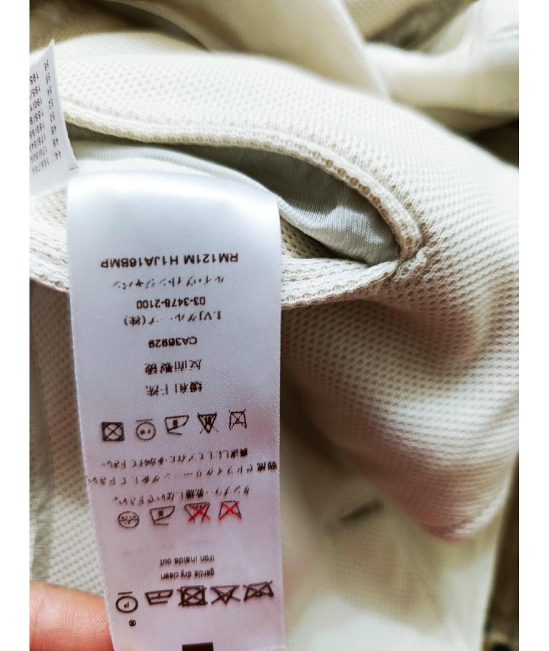 LOUIS VUITTON Белый хлопковый пиджак, фото 6