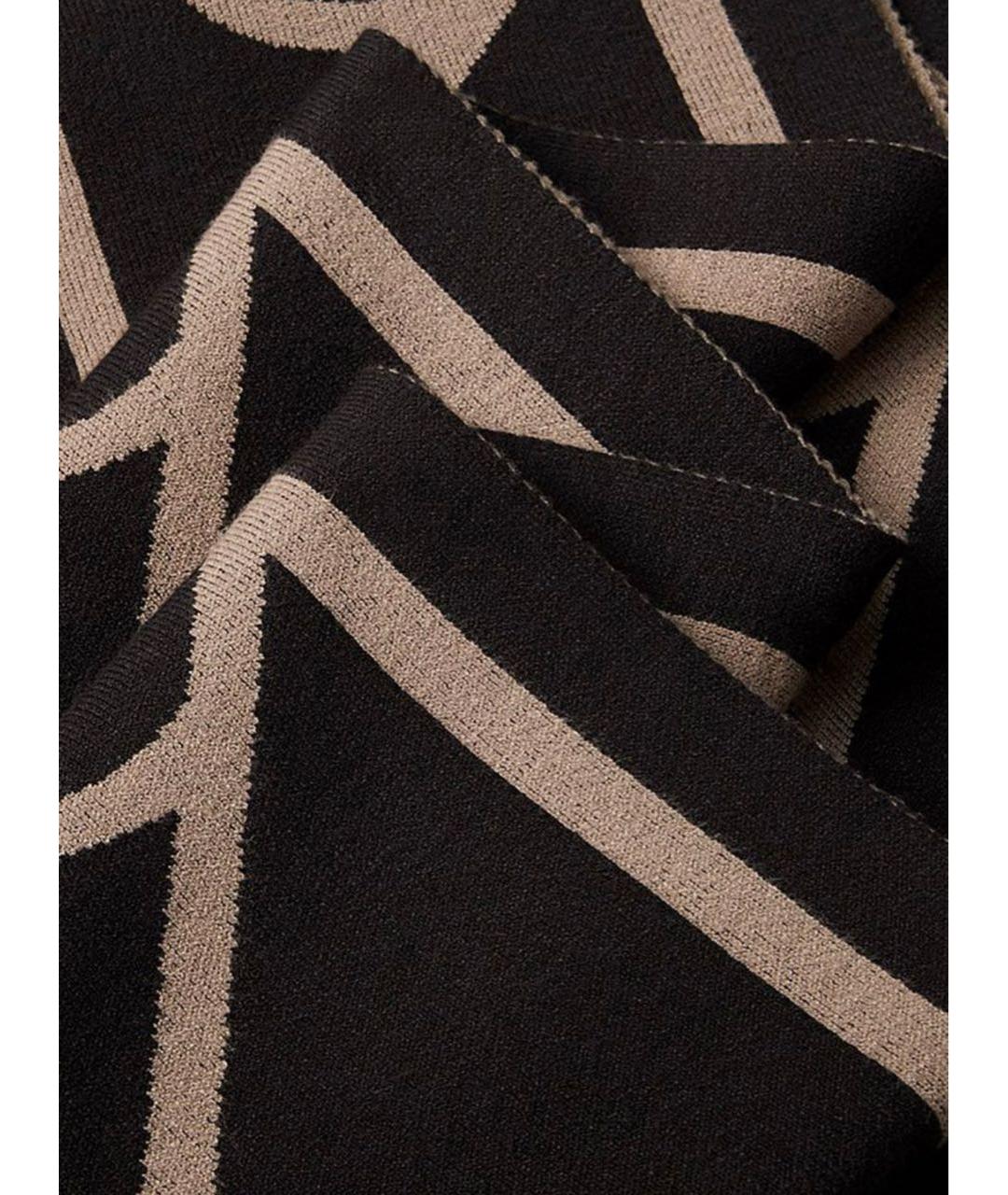 CALVIN KLEIN Черный шарф, фото 2