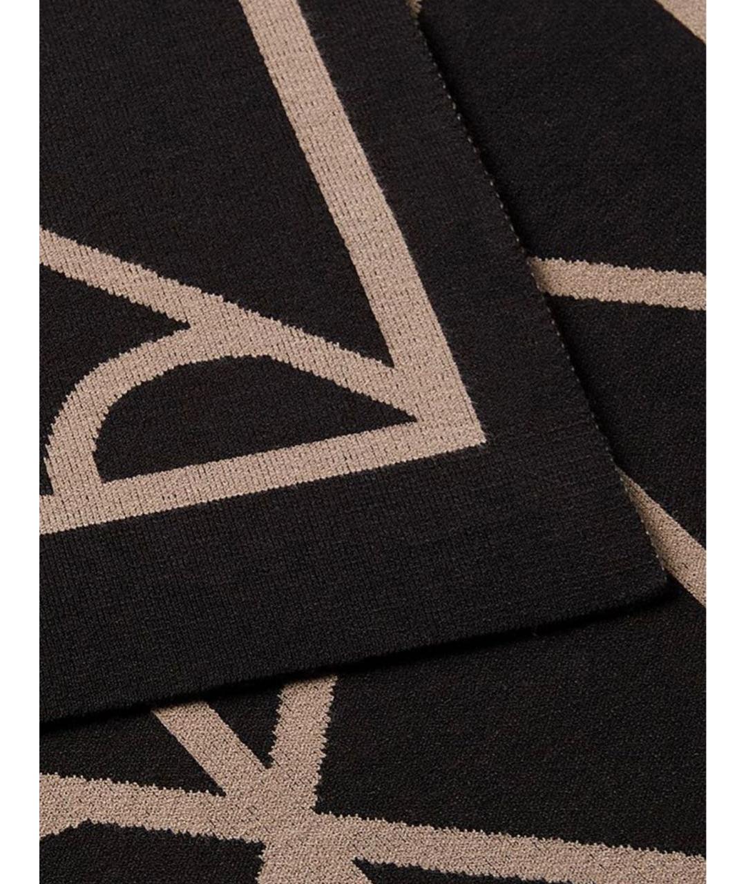 CALVIN KLEIN Черный шарф, фото 3