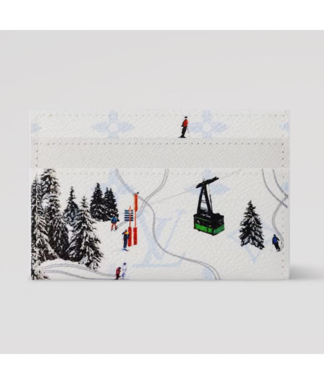 LOUIS VUITTON Белый кардхолдер, фото 2