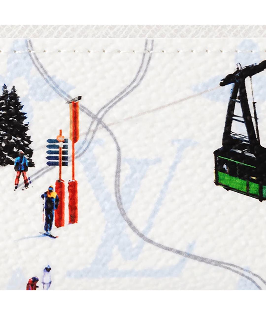 LOUIS VUITTON Белый кардхолдер, фото 5