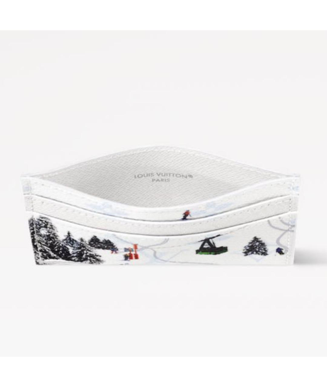 LOUIS VUITTON Белый кардхолдер, фото 4