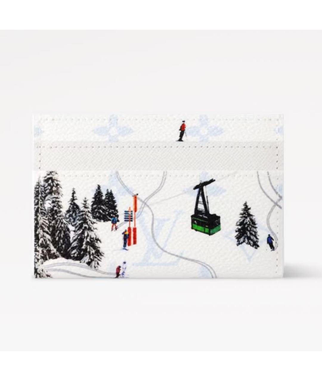 LOUIS VUITTON Белый кардхолдер, фото 7