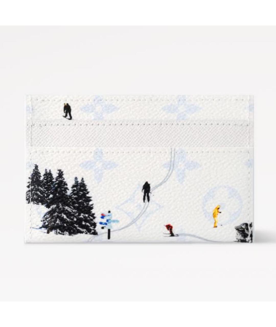 LOUIS VUITTON Белый кардхолдер, фото 6