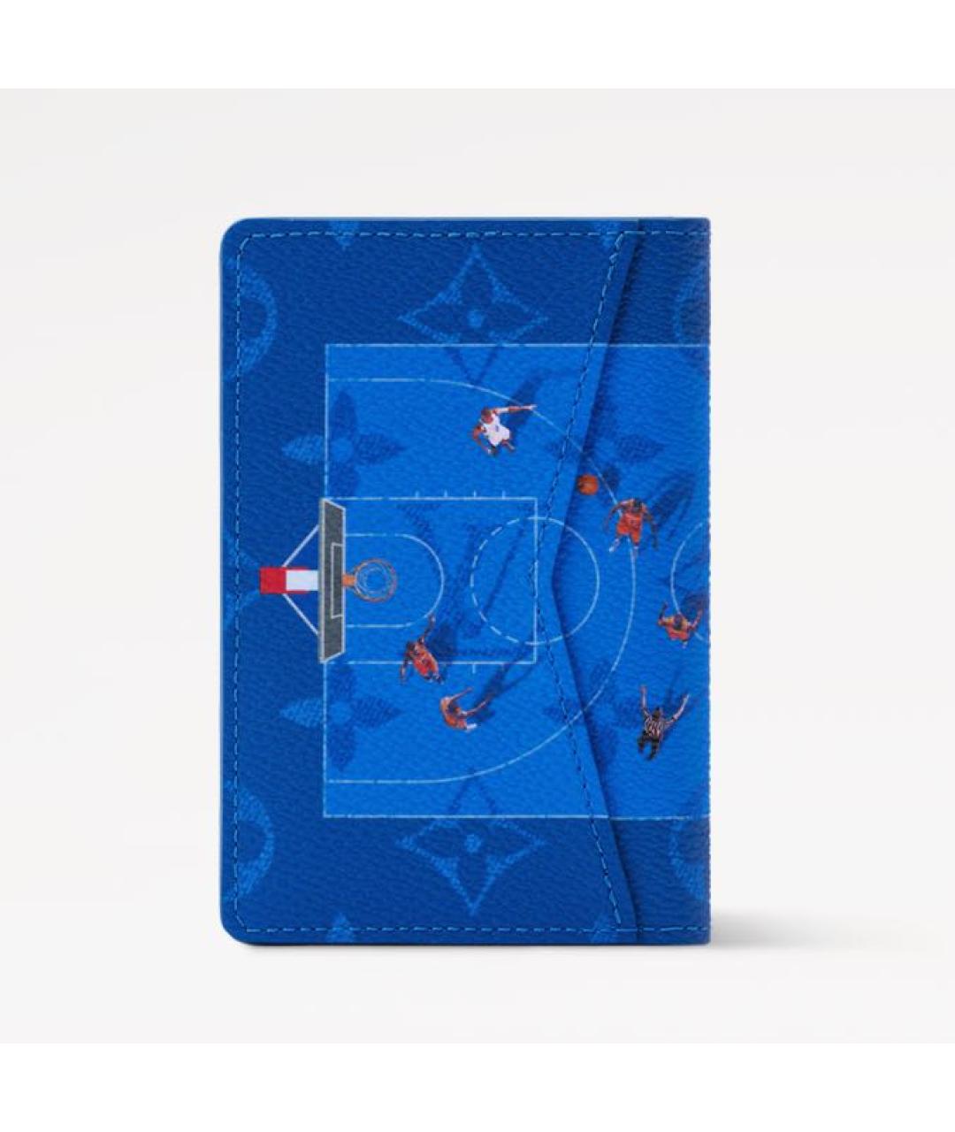 LOUIS VUITTON Синий кошелек, фото 5