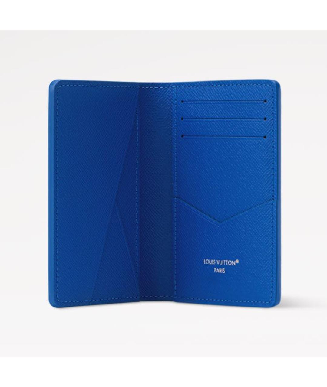 LOUIS VUITTON Синий кошелек, фото 3