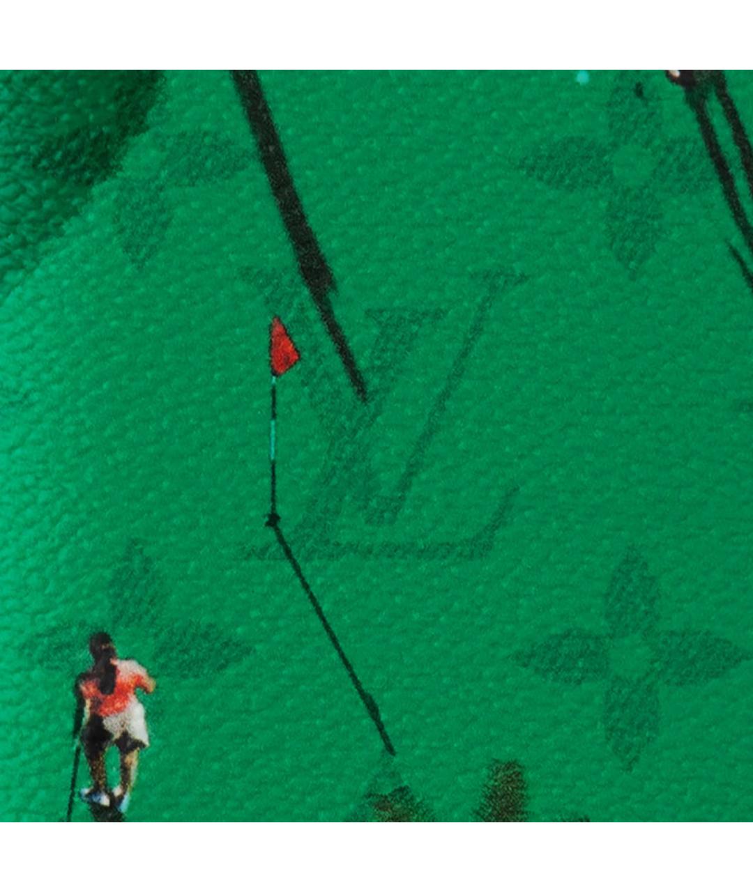 LOUIS VUITTON Зеленый кошелек, фото 4