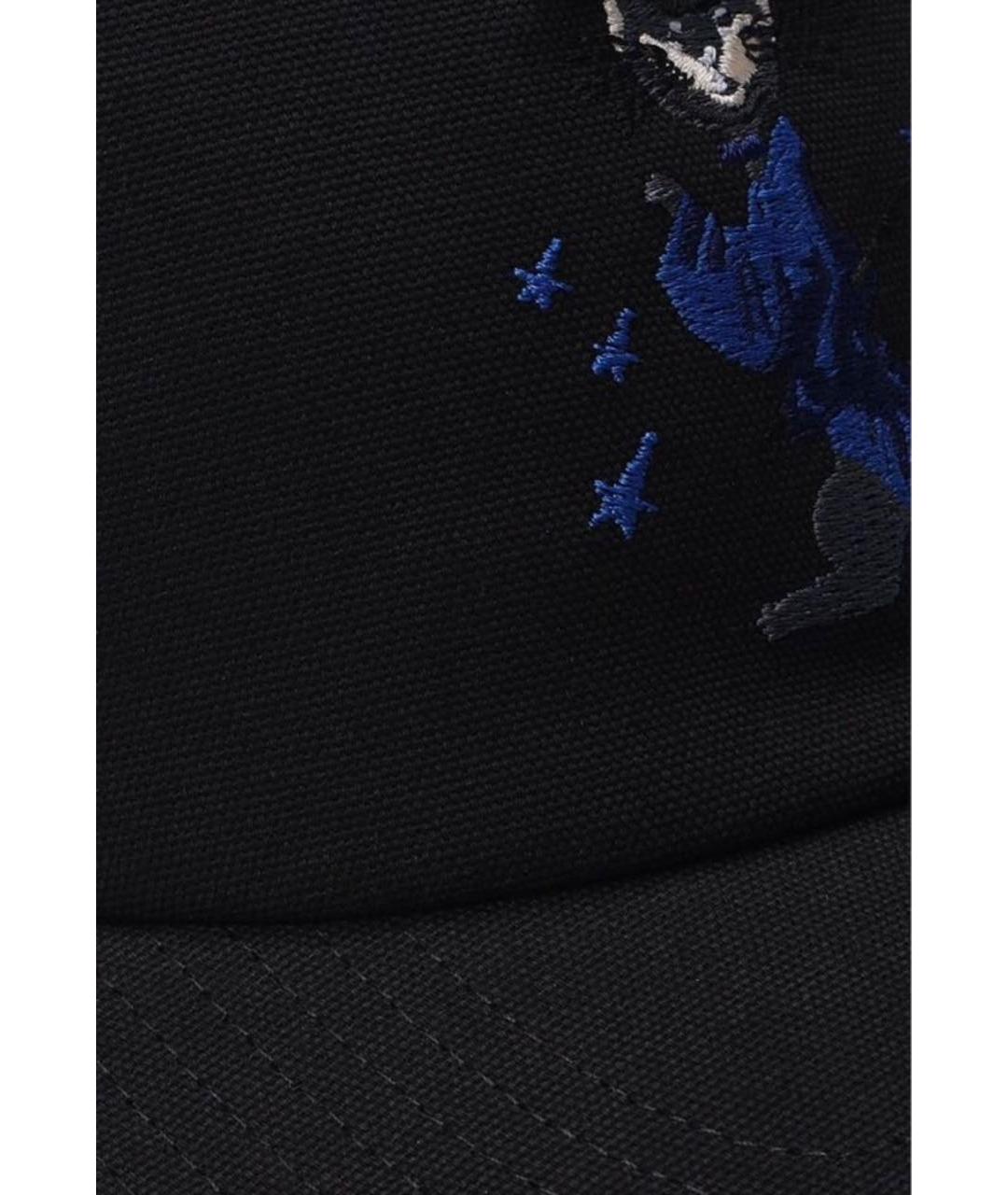 CANALI Черная хлопковая кепка/бейсболка, фото 4
