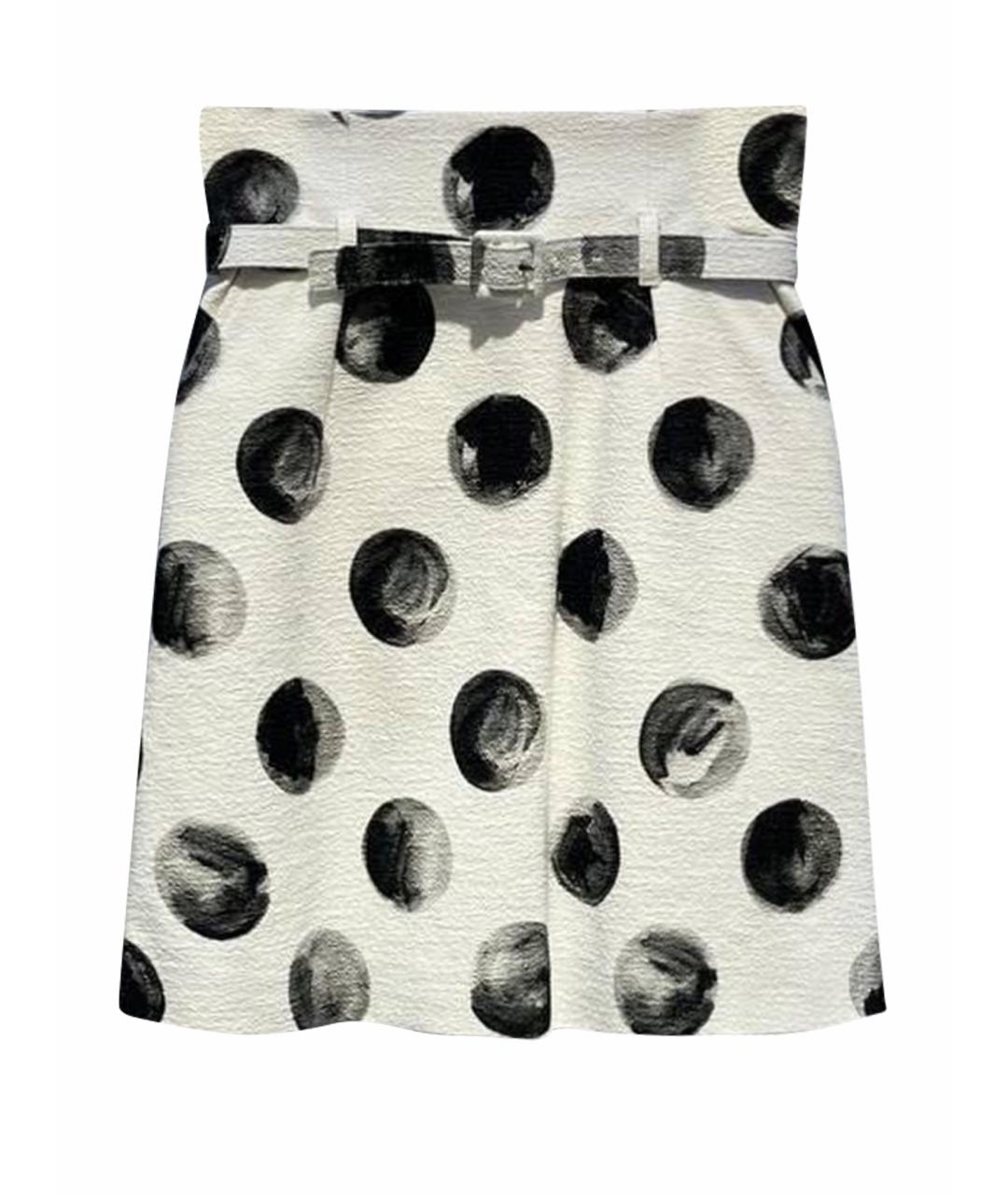 DOLCE&GABBANA Белая юбка миди, фото 1