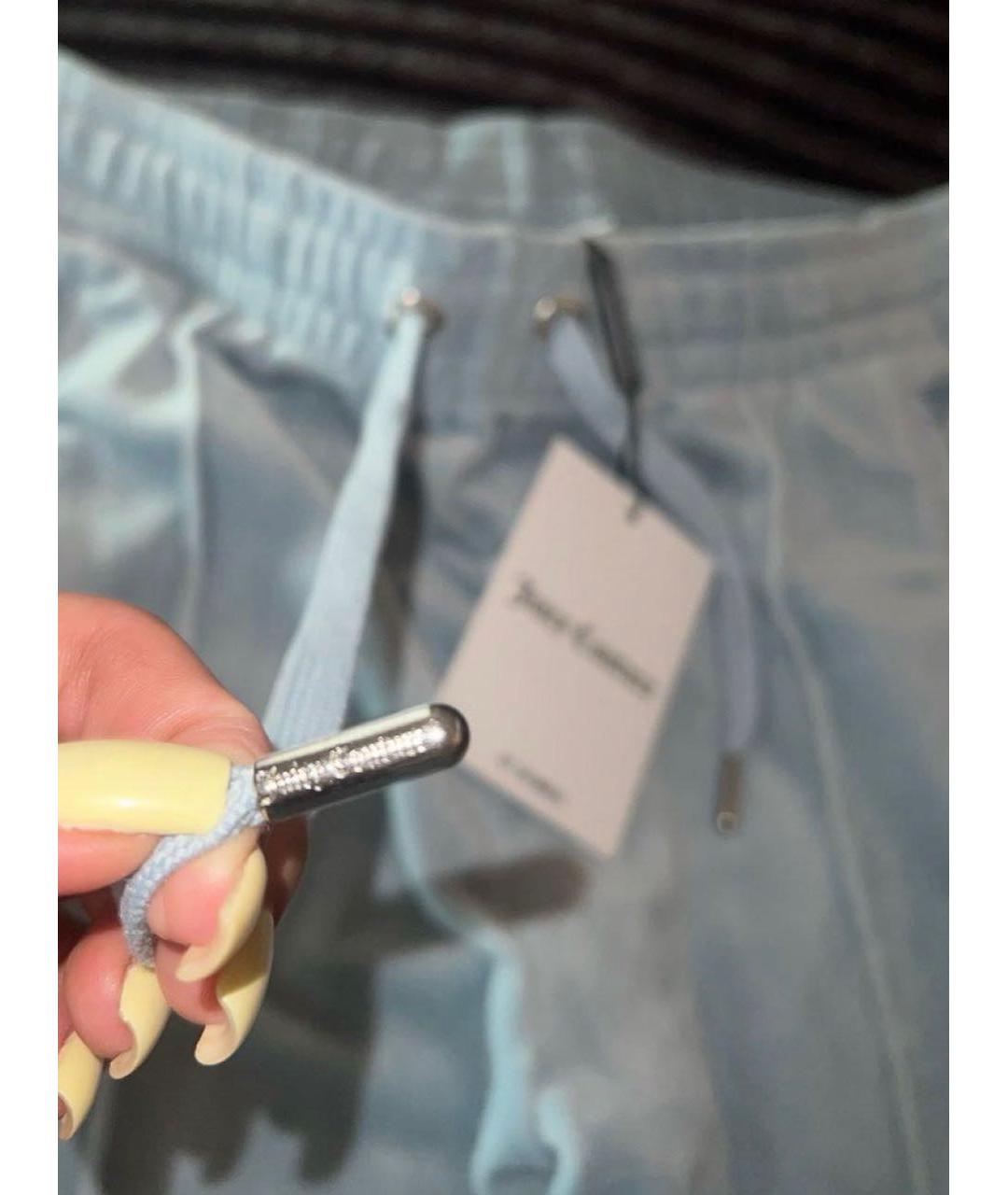 JUICY COUTURE Голубой полиэстеровый костюм с брюками, фото 8