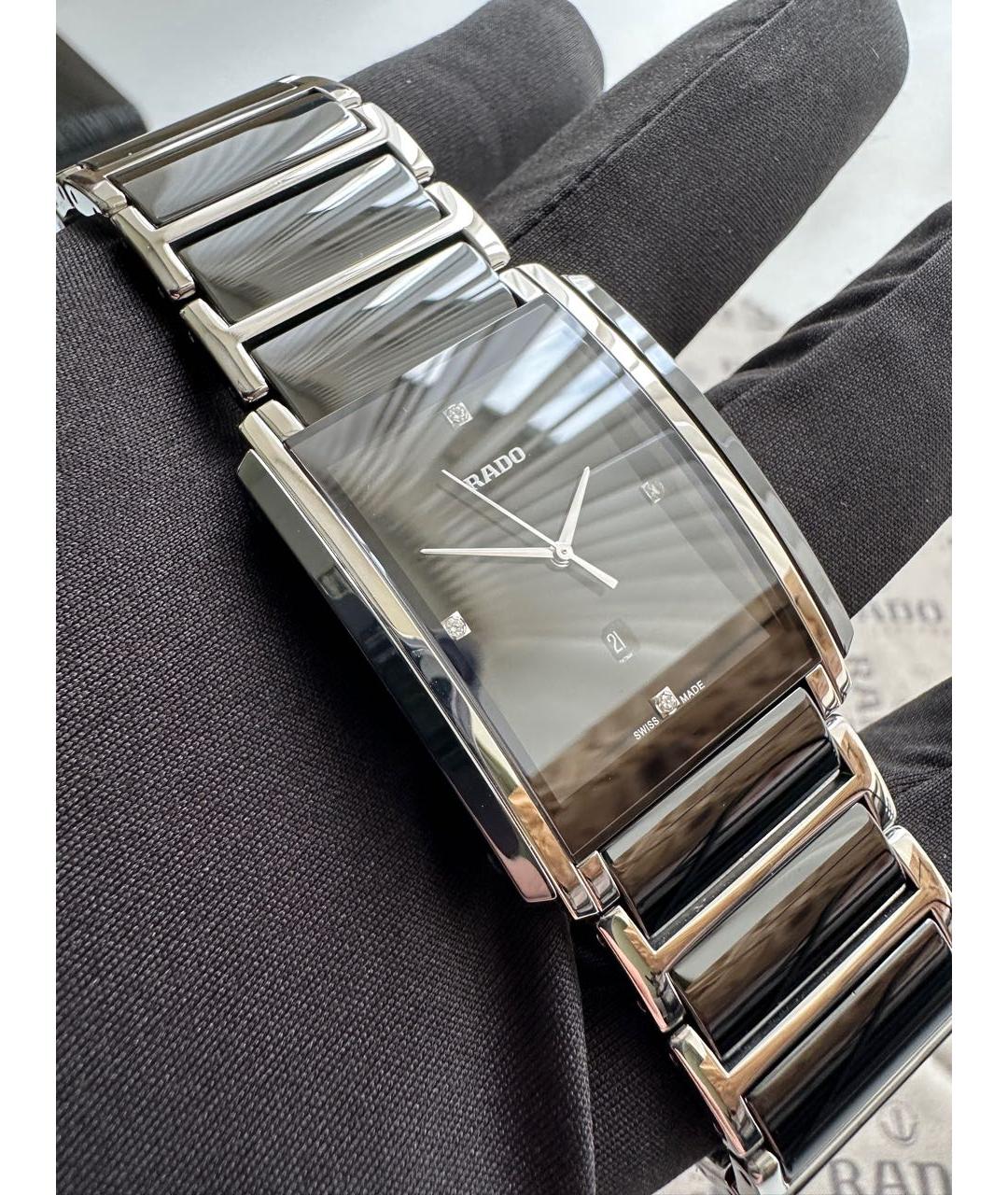 RADO Черные часы, фото 5