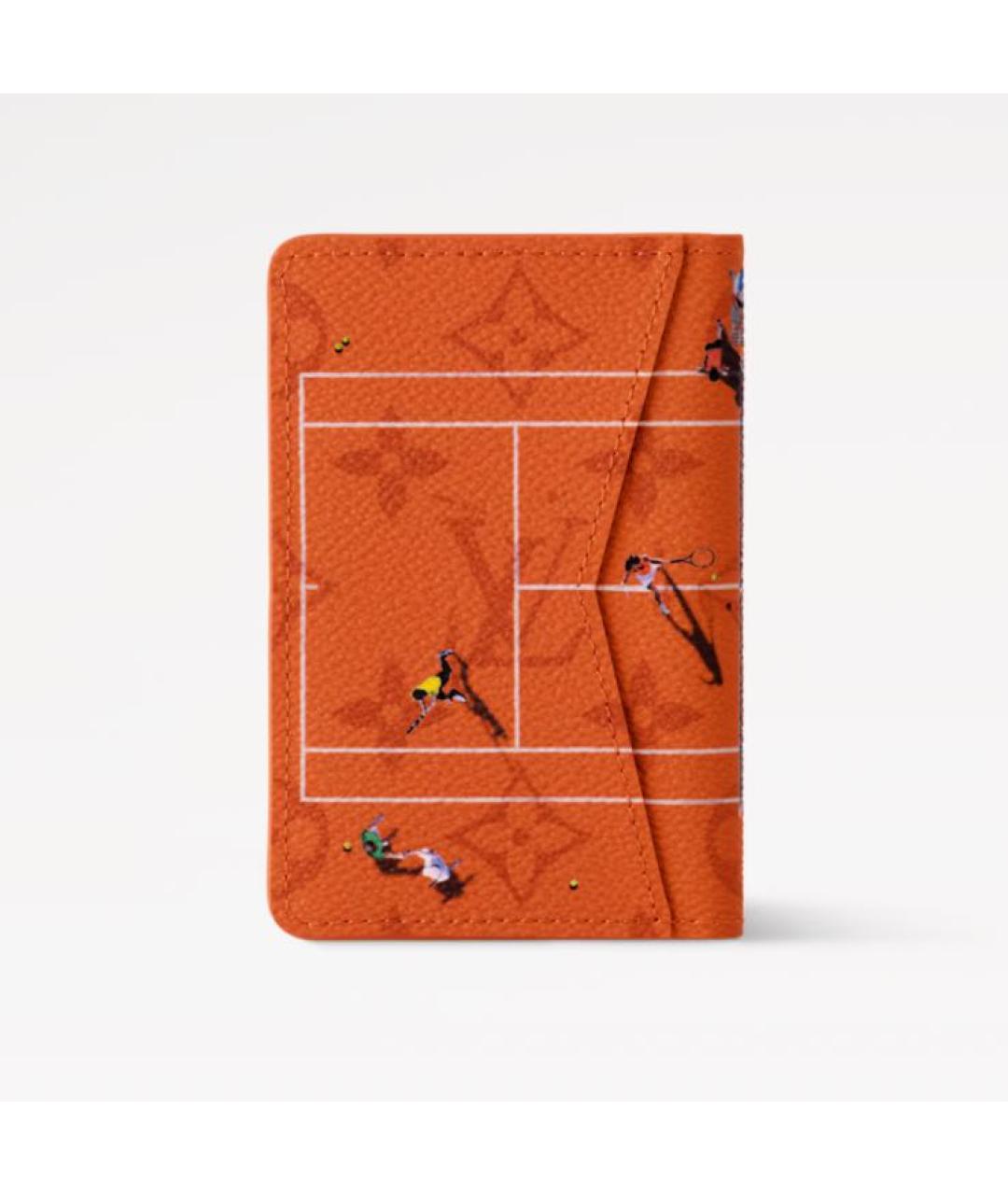 LOUIS VUITTON Оранжевый кошелек, фото 5