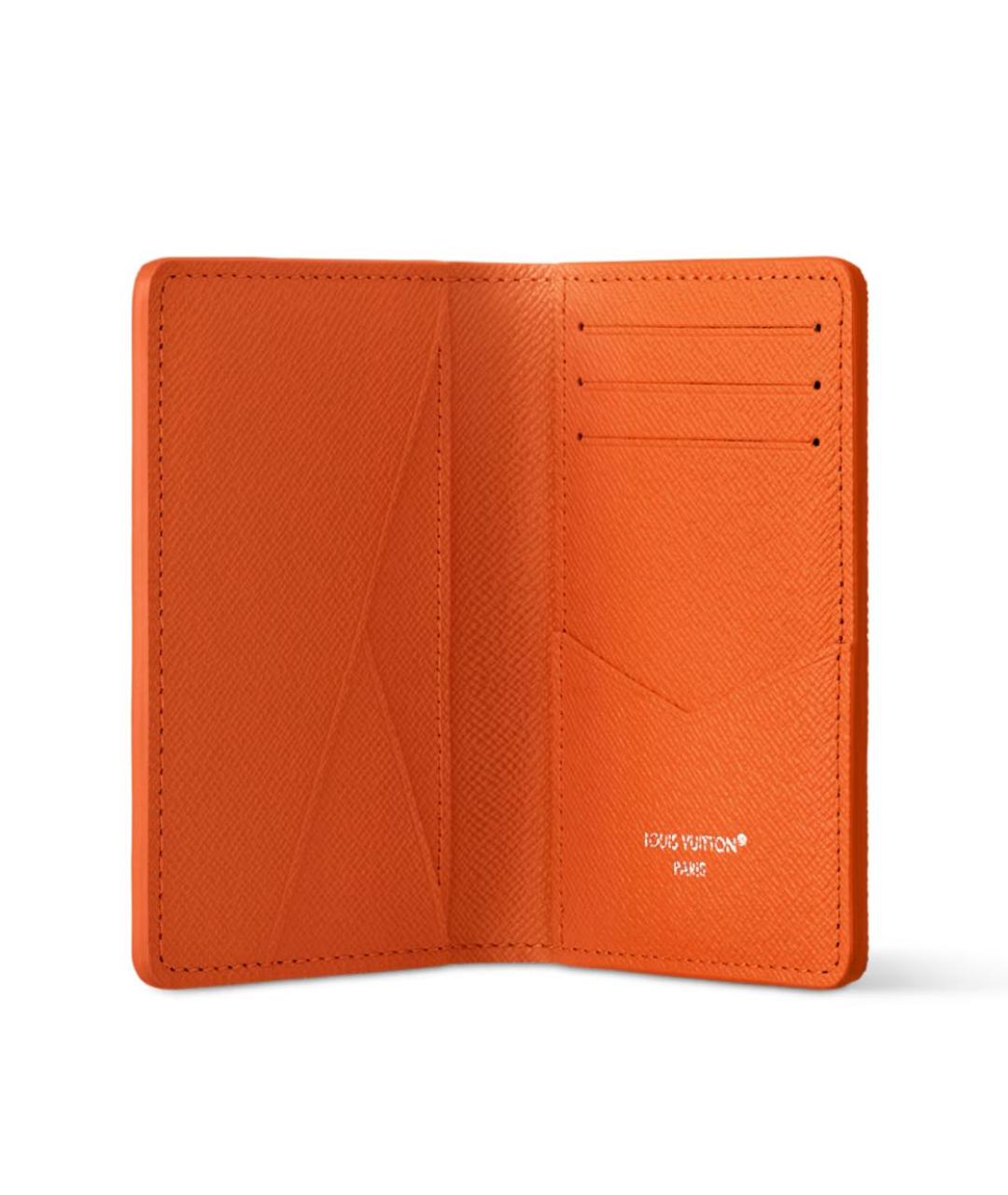 LOUIS VUITTON Оранжевый кошелек, фото 3