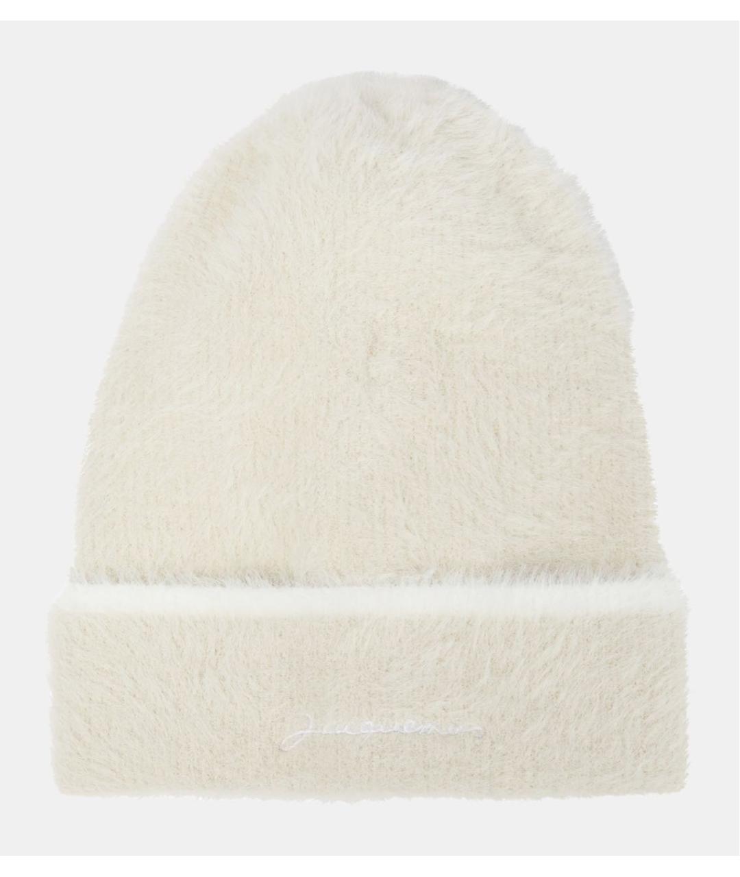 JACQUEMUS Бежевая шапка, фото 3