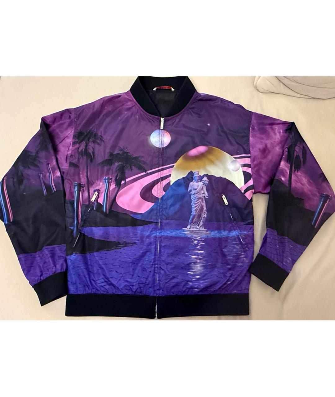 VALENTINO Мульти полиэстеровая куртка, фото 9