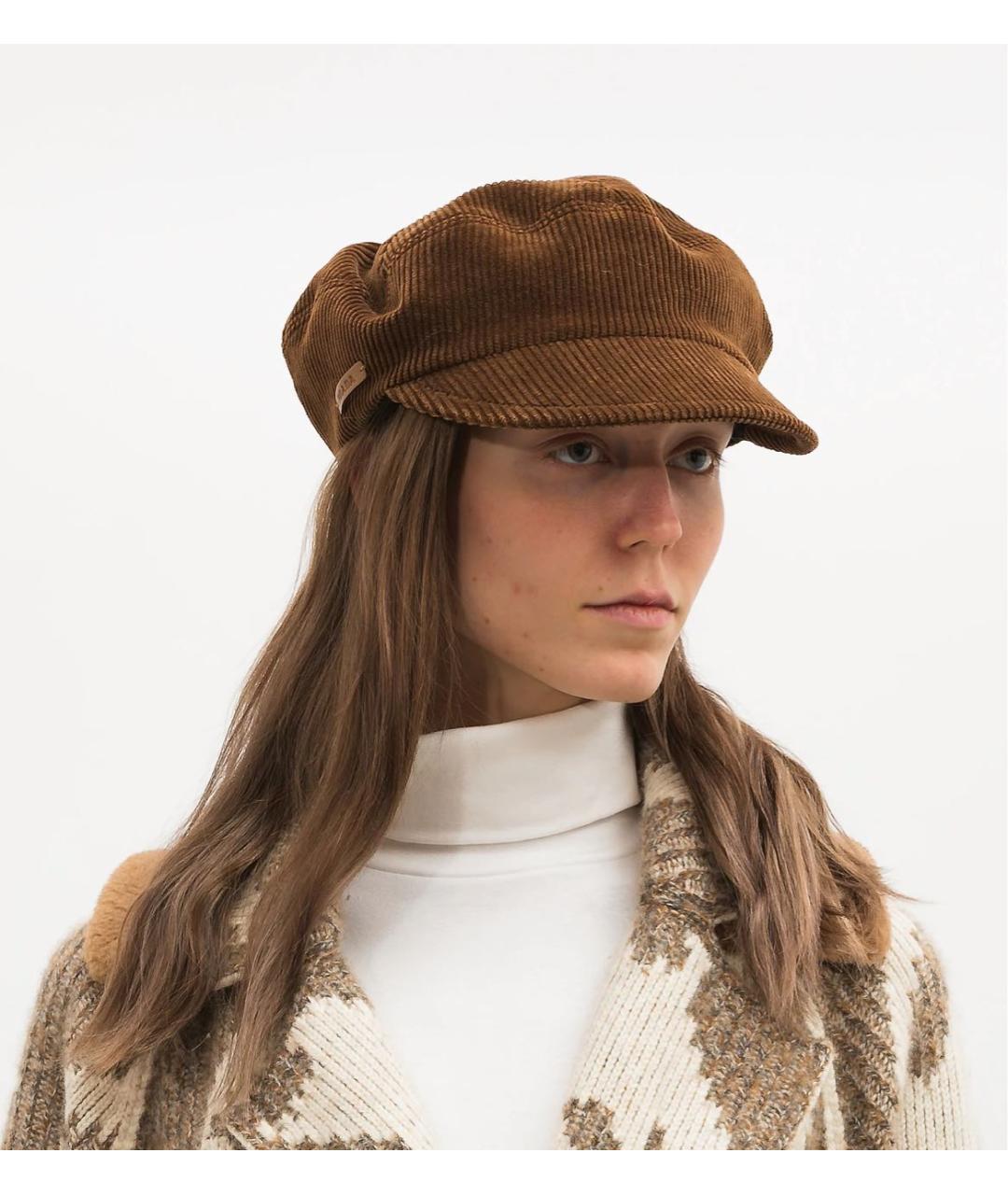 PRADA Коричневая кепка, фото 5