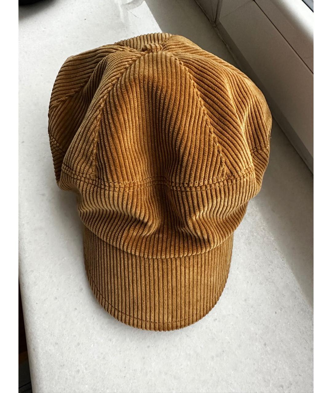 PRADA Коричневая кепка, фото 2