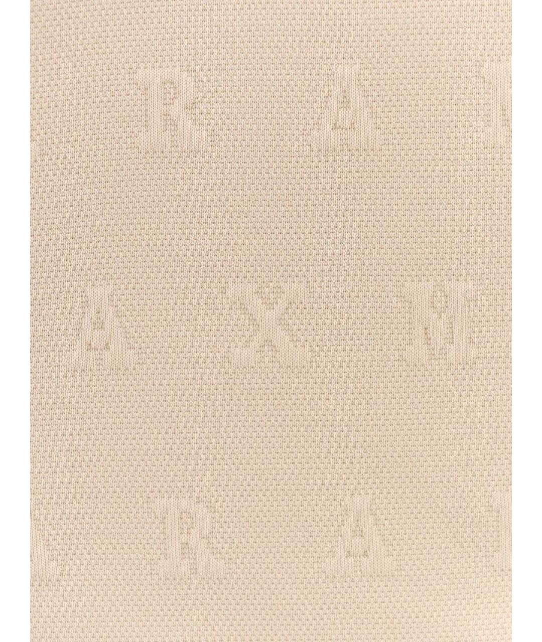 MAX MARA Бежевое хлопковое повседневное платье, фото 5