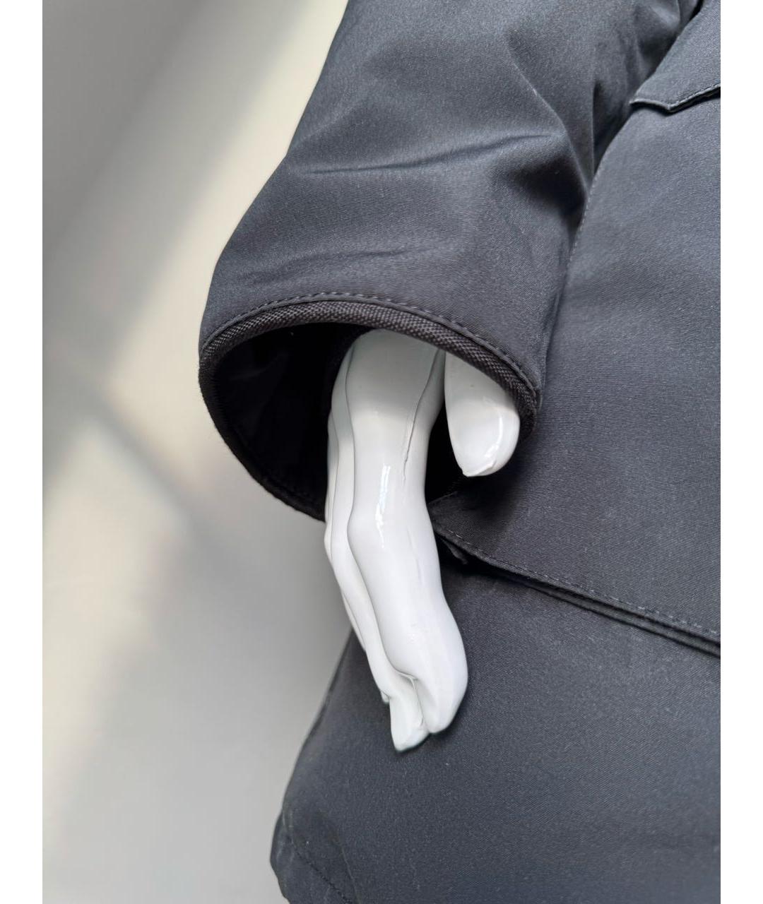 CANADA GOOSE Черная хлопковая парка, фото 6