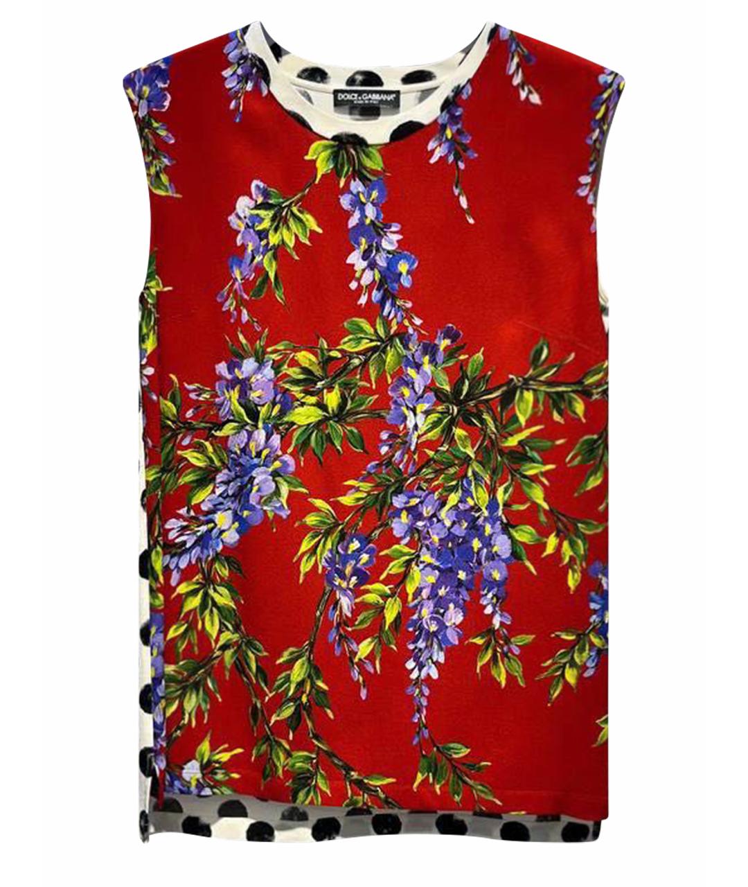 DOLCE&GABBANA Мульти футболка, фото 1