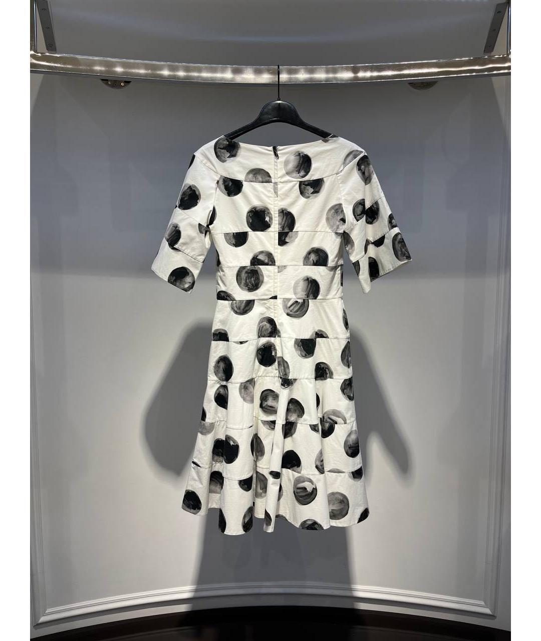 DOLCE&GABBANA Белое повседневное платье, фото 2