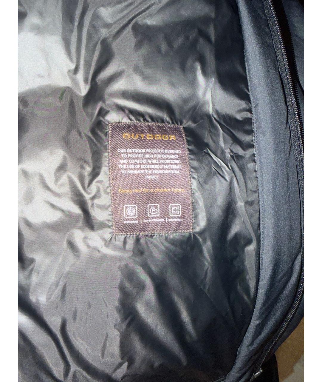 PAUL & SHARK Темно-синяя полиэстеровая куртка, фото 6