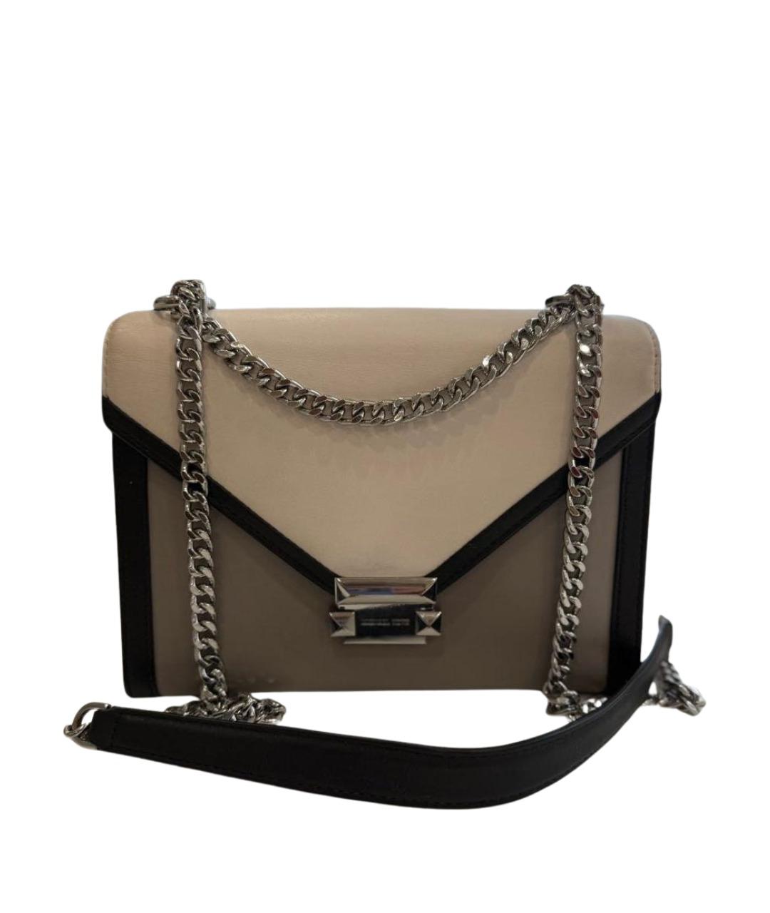 MICHAEL KORS Серая сумка через плечо из искусственной кожи, фото 1