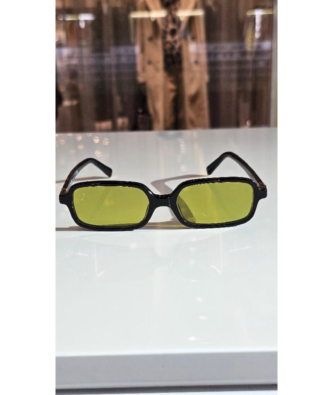 MIU MIU Черные пластиковые солнцезащитные очки, фото 6