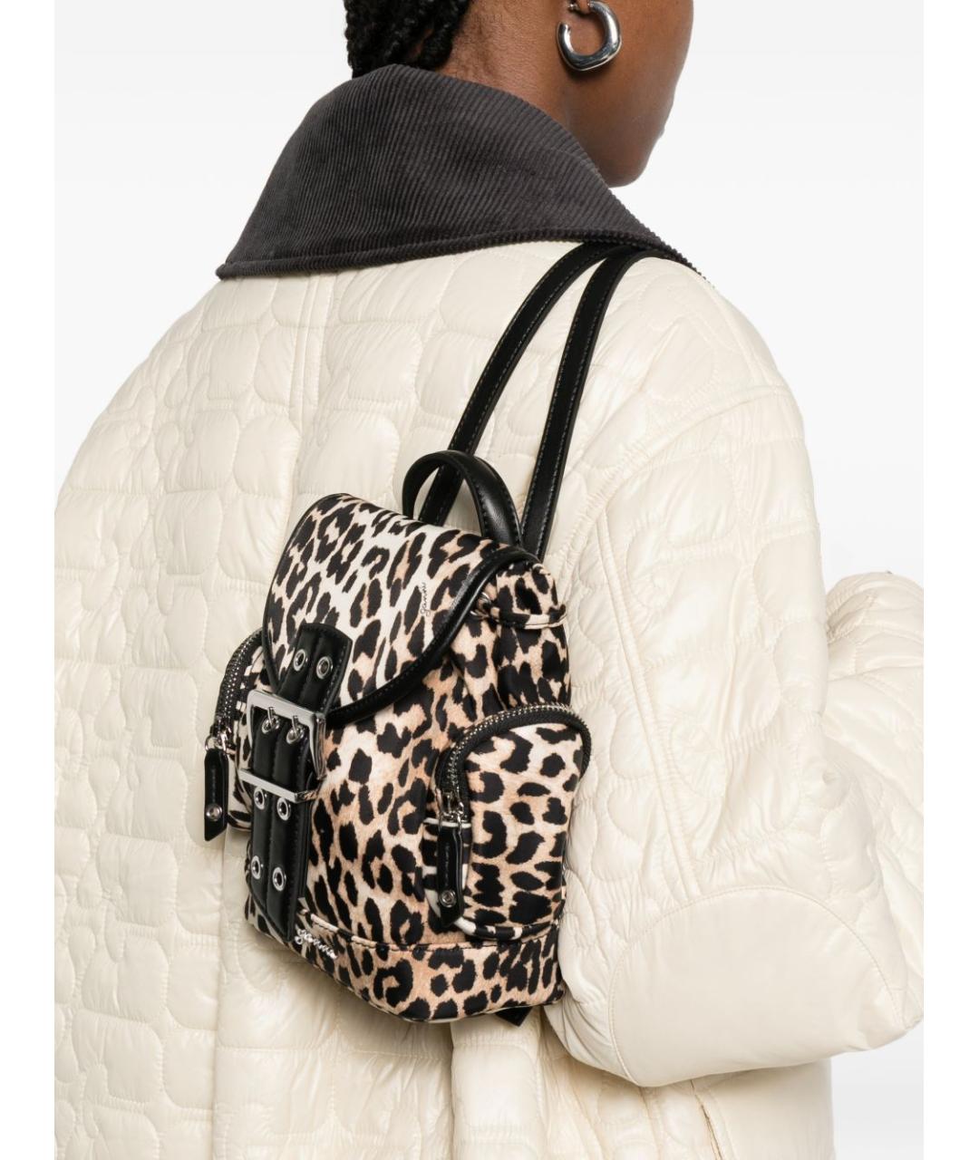 GANNI Мульти тканевый рюкзак, фото 2