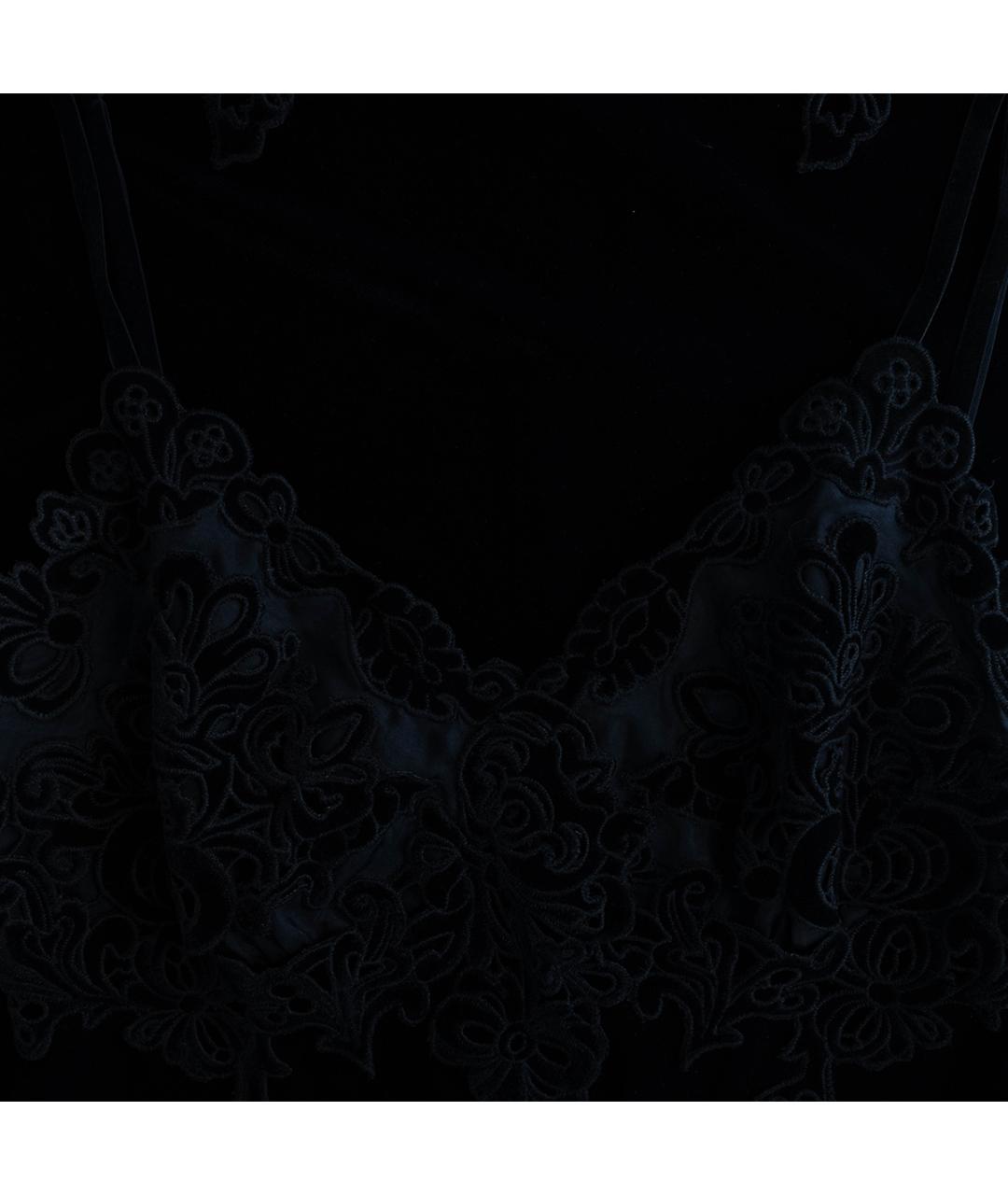 ERMANNO SCERVINO Черное полиэстеровое коктейльное платье, фото 3