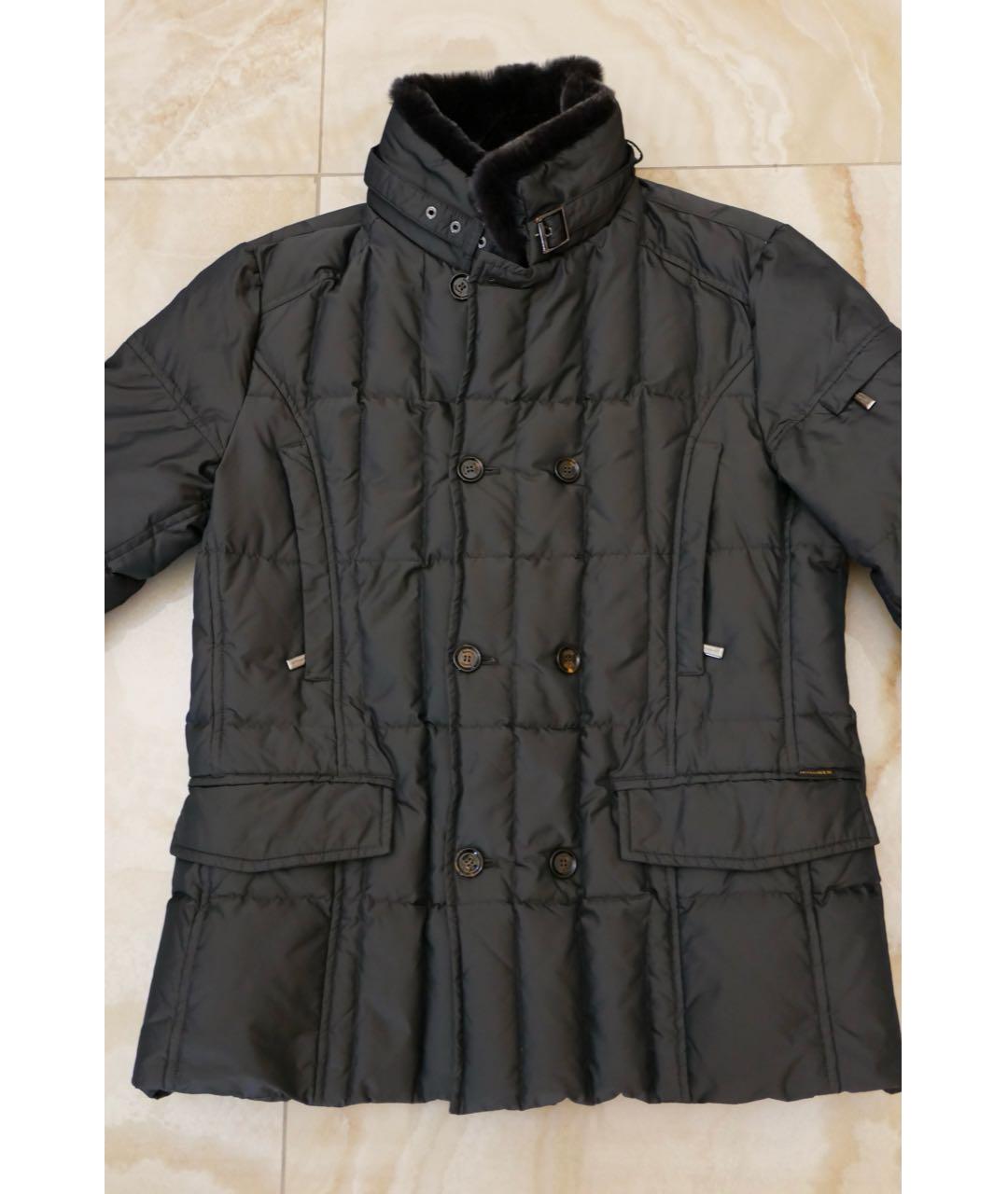 MOORER Коричневая меховая куртка, фото 4