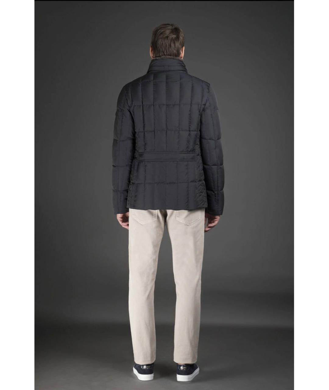 MOORER Коричневая меховая куртка, фото 3