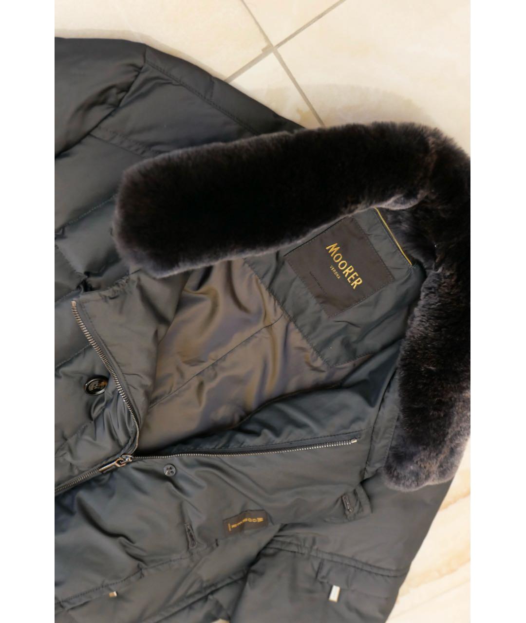 MOORER Коричневая меховая куртка, фото 7