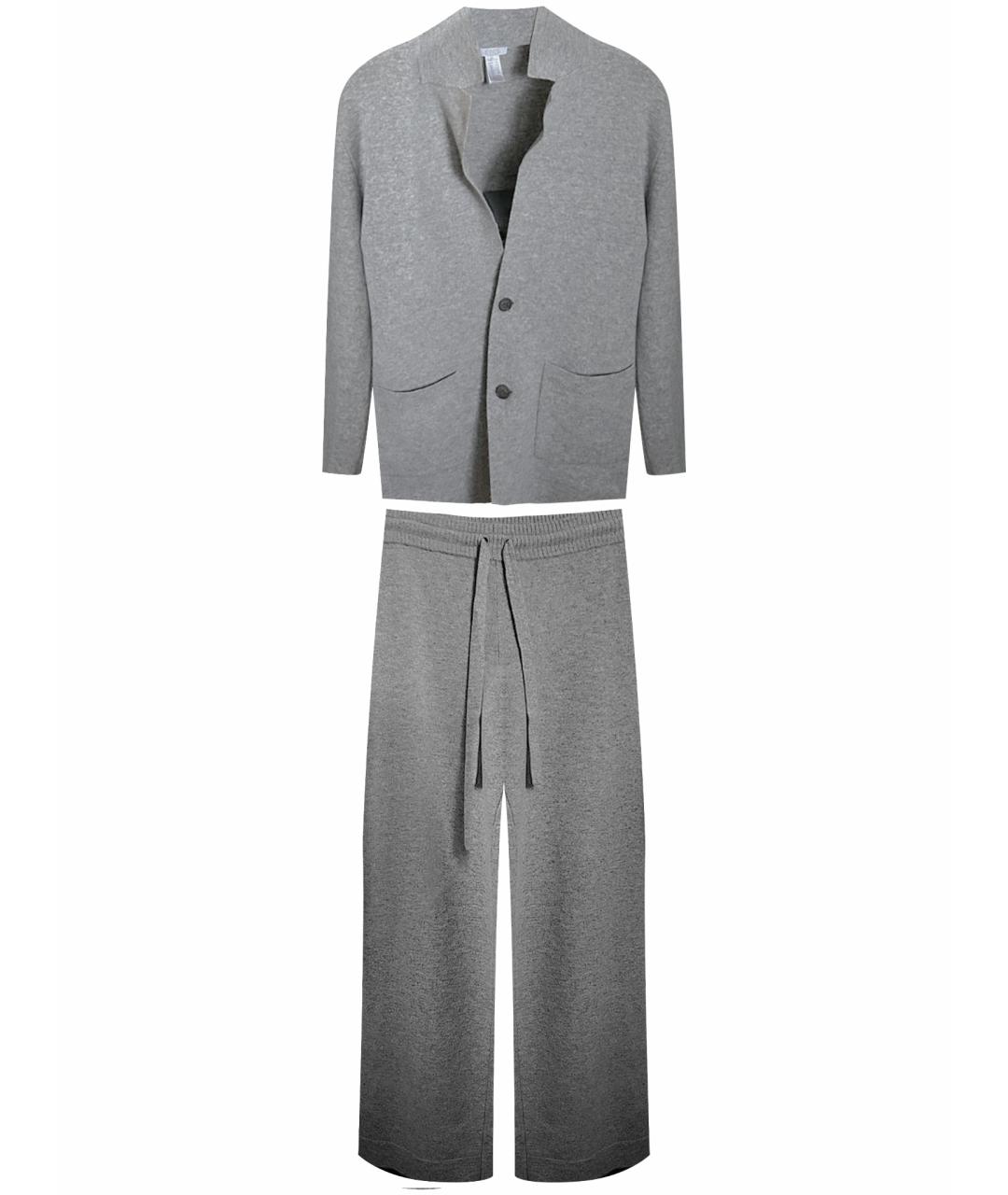 Eres Серый шерстяной костюм с брюками, фото 1