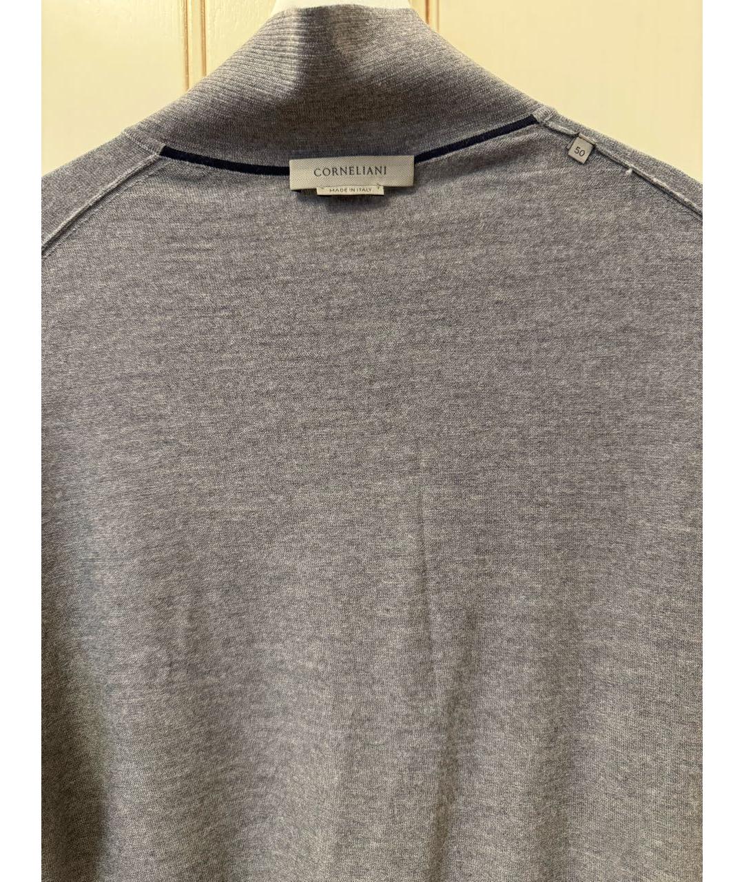 CORNELIANI Серый шерстяной джемпер / свитер, фото 3